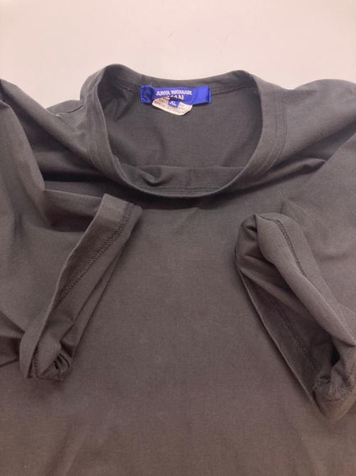 JUNYA WATANABE MAN（ジュンヤワタナベマン）JUNYA WATANABE MAN (ジュンヤワタナベマン) 変形Tシャツ ブラック サイズ:XLの古着・服飾アイテム