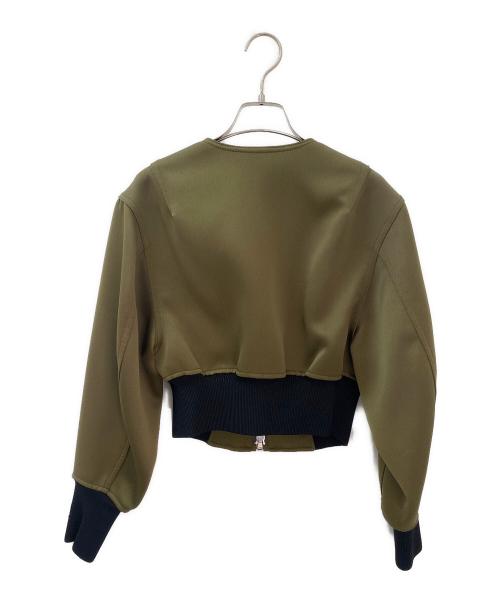 3.1 phillip lim（スリーワンフィリップリム）3.1 phillip lim (スリーワンフィリップリム) ボンバージャケット オリーブの古着・服飾アイテム
