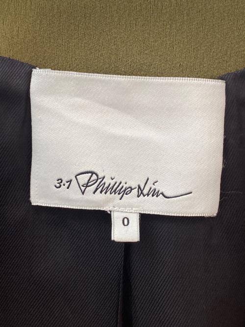 3.1 phillip lim（スリーワンフィリップリム）3.1 phillip lim (スリーワンフィリップリム) ボンバージャケット オリーブの古着・服飾アイテム