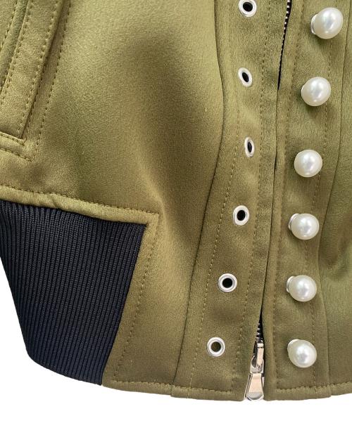 3.1 phillip lim（スリーワンフィリップリム）3.1 phillip lim (スリーワンフィリップリム) ボンバージャケット オリーブの古着・服飾アイテム