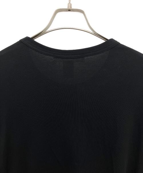 COMME des GARCONS SHIRT（コムデギャルソンシャツ）COMME des GARCONS SHIRT (コムデギャルソンシャツ) ラッフルディテール Tシャツ ブラック サイズ:Sの古着・服飾アイテム