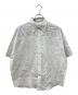 Maison Margiela（メゾンマルジェラ）の古着「ショートスリーブシャツ」｜ホワイト×ブラック