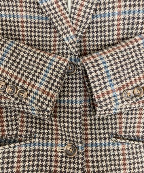 BROOKS BROTHERS（ブルックスブラザーズ）BROOKS BROTHERS (ブルックスブラザーズ) エルボーパッチテーラードジャケット ベージュの古着・服飾アイテム