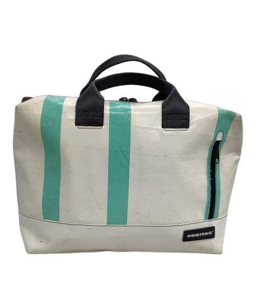 FREITAG（フライターグ）FREITAG (フライターグ) ショルダーバッグ ROY ホワイト×グリーンの古着・服飾アイテム