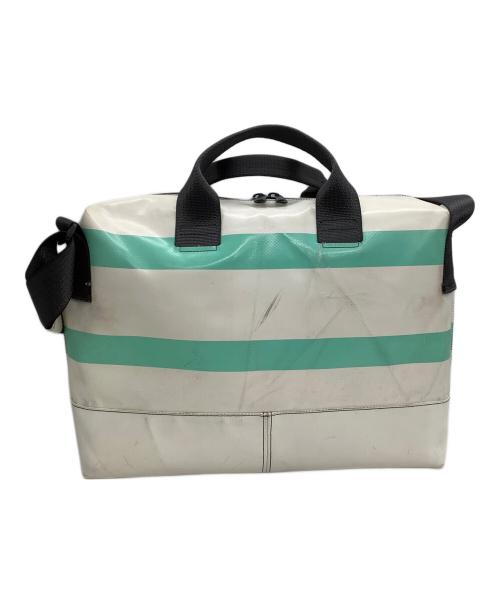FREITAG（フライターグ）FREITAG (フライターグ) ショルダーバッグ ROY ホワイト×グリーンの古着・服飾アイテム