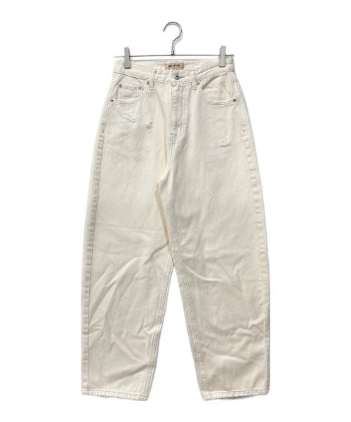 Apuweiser-riche（アプワイザーリッシェ）Apuweiser-riche (アプワイザーリッシェ) セミカーブデニム アイボリー サイズ:2 未使用品の古着・服飾アイテム