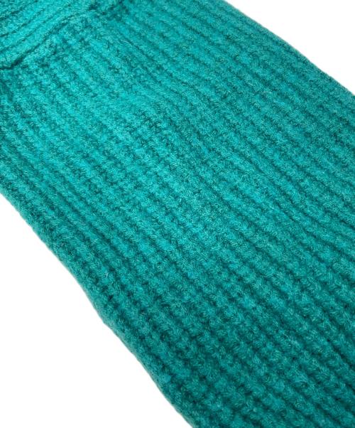 sheller（シェリエ）sheller (シェリエ) Vネックニット SL193000824 グリーン サイズ:Fの古着・服飾アイテム