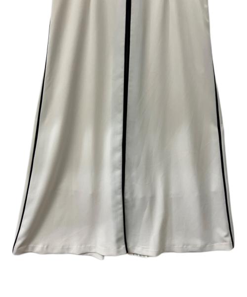 anuans（アニュアンス）anuans (アニュアンス) バイカラーパイピングデザインワンピース ホワイト サイズ:Fの古着・服飾アイテム