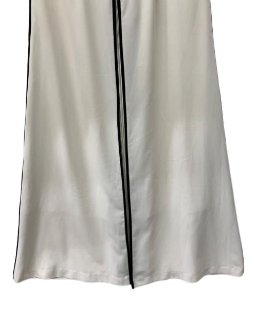 anuans（アニュアンス）anuans (アニュアンス) バイカラーパイピングデザインワンピース ホワイト サイズ:Fの古着・服飾アイテム