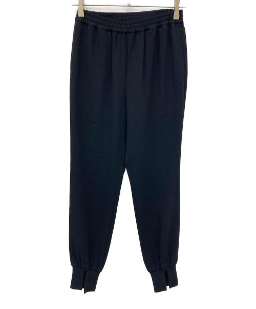 Col Pierrot（コルピエロ）Col Pierrot (コルピエロ) ジョーゼットスソリブパンツ ブラック サイズ:36 未使用品の古着・服飾アイテム