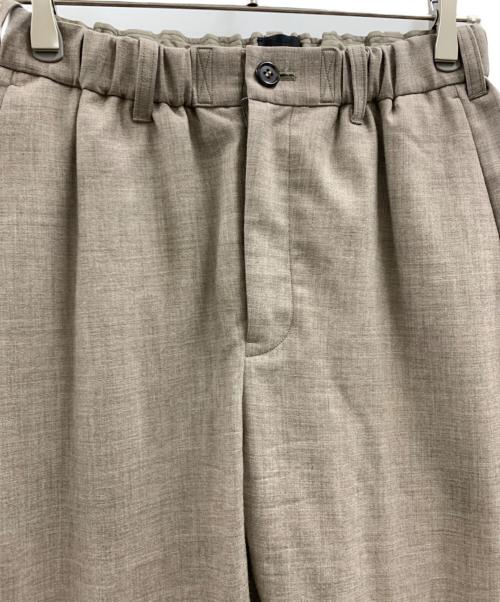 山内（ヤマウチ）山内 (ヤマウチ) CASANOVA (カサノヴァ) 山内×CASANOVA　ヤクウールサイドシームレスパンツ ブラウン サイズ:2の古着・服飾アイテム