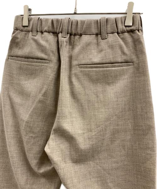 山内（ヤマウチ）山内 (ヤマウチ) CASANOVA (カサノヴァ) 山内×CASANOVA　ヤクウールサイドシームレスパンツ ブラウン サイズ:2の古着・服飾アイテム