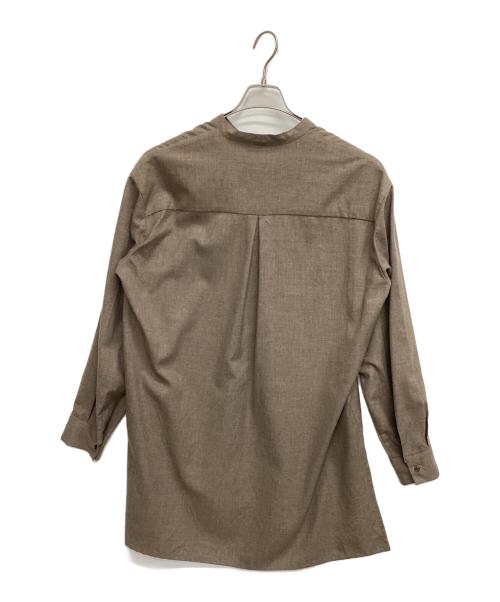 TUKIR（トキ）Tukir (トキ) Day Shirt ブラウン サイズ:2の古着・服飾アイテム