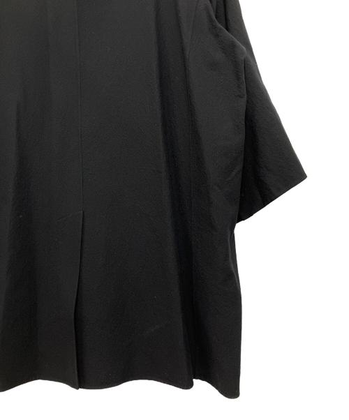 AUBETT（オーベット）AUBETT (オーベット) 綿×サマーウール縮絨オーバーサイズコート ディープネイビー サイズ:5の古着・服飾アイテム