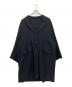 AUBETT（オーベット）の古着「綿×サマーウール縮絨オーバーサイズコート」｜ディープネイビー
