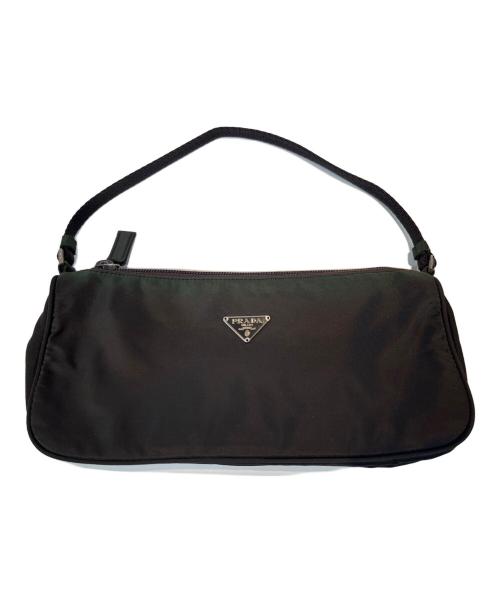 PRADA（プラダ）PRADA (プラダ) アクセサリーポーチ オリーブの古着・服飾アイテム