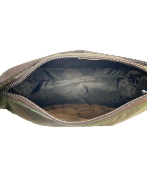 PRADA（プラダ）PRADA (プラダ) アクセサリーポーチ オリーブの古着・服飾アイテム