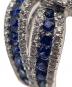 中古・古着 NO BRAND JEWELRY (ノーブランドジュエリー) ダイヤモンドサファイアリング サイズ:13号：150000円