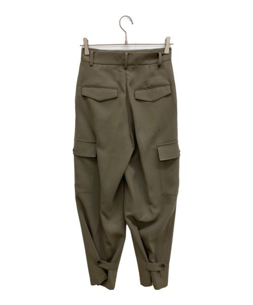 journal standard L'essage（ジャーナルスタンダード レサージュ）journal standard L'essage (ジャーナルスタンダード レサージュ) ダブルツイルカーゴパンツ カーキ サイズ:36の古着・服飾アイテム