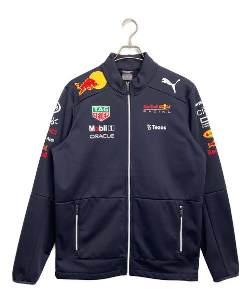 PUMA（プーマ）PUMA (プーマ) レッドブルレーシングソフトシェルジャケット ネイビー サイズ:Mの古着・服飾アイテム