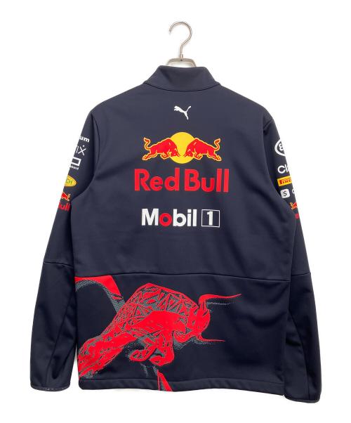 PUMA（プーマ）PUMA (プーマ) レッドブルレーシングソフトシェルジャケット ネイビー サイズ:Mの古着・服飾アイテム