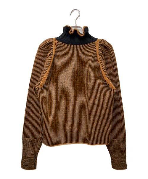 SEE BY CHLOE（シーバイクロエ）SEE BY CHLOE (シーバイクロエ) ハイネックニット ブラウン サイズ:Sの古着・服飾アイテム