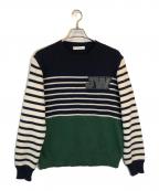 J.W.ANDERSONジェイダブリューアンダーソン）の古着「ロゴワッペンウールニット」｜マルチカラー