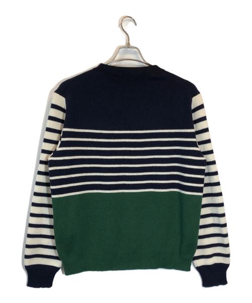 J.W.ANDERSON（ジェイダブリューアンダーソン）J.W.ANDERSON (ジェイダブリューアンダーソン) ロゴワッペンウールニット マルチカラー サイズ:Sの古着・服飾アイテム