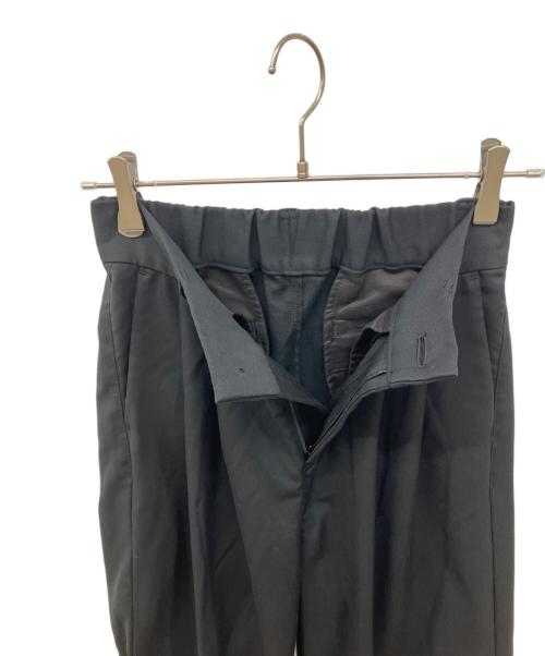 THOMAS MAGPIE（トーマス マグパイ）THOMAS MAGPIE (トーマス マグパイ) T/R Streach MUJI Pants ブラック サイズ:38の古着・服飾アイテム