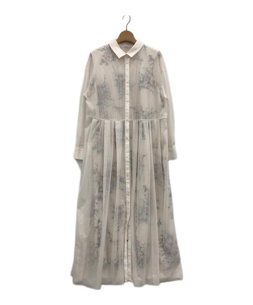 JILL STUART（ジルスチュアート）JILL STUART (ジルスチュアート) アンジェリークレイヤードワンピース ホワイト サイズ:4の古着・服飾アイテム