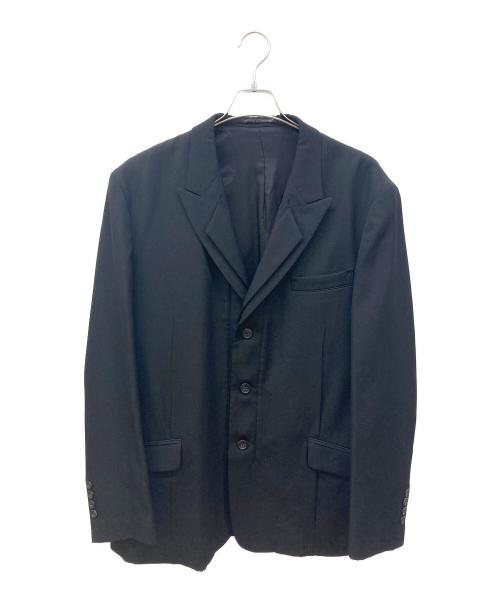 Yohji Yamamoto pour homme（ヨウジヤマモト プールオム）Yohji Yamamoto pour homme (ヨウジヤマモト プールオム) テーラードジャケット ブラック サイズ:3の古着・服飾アイテム