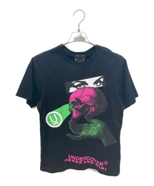 UNDERCOVER（アンダーカバー）UNDERCOVER (アンダーカバー) PERKS AND MINI (パークスアンドミニ) コミックプリントTシャツ ブラック サイズ:Sの古着・服飾アイテム