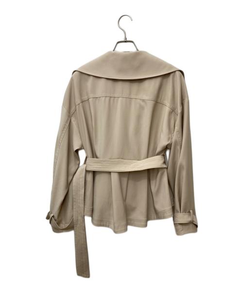 HER LIP TO（ハーリップトゥ）HER LIP TO (ハーリップトゥ) Everyday Belted Trench Jacket　1223307041 ベージュ サイズ:Ｓの古着・服飾アイテム