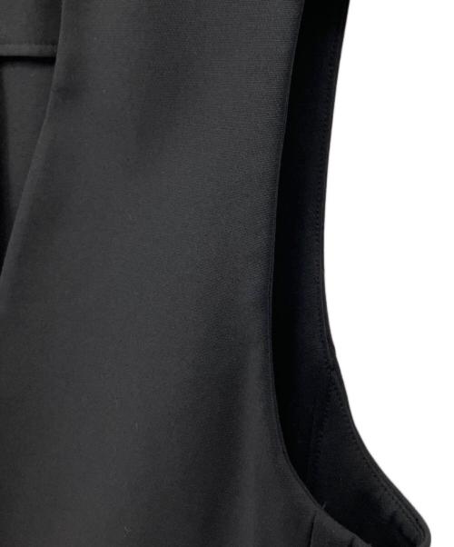 PLST（プラステ）PLST (プラステ) コットンブレンドジレ ブラック サイズ:Sの古着・服飾アイテム