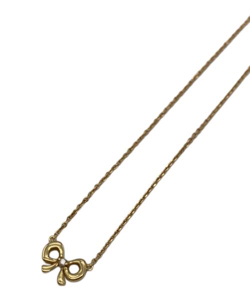 AHKAH（アーカー）AHKAH (アーカー) リボンネックレスの古着・服飾アイテム