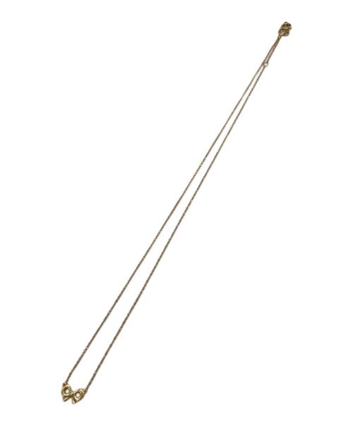 AHKAH（アーカー）AHKAH (アーカー) リボンネックレスの古着・服飾アイテム