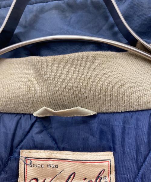 WOOLRICH（ウールリッチ）WOOLRICH (ウールリッチ) 90'sフーディー中綿ジャケット ベージュ サイズ:XXLの古着・服飾アイテム