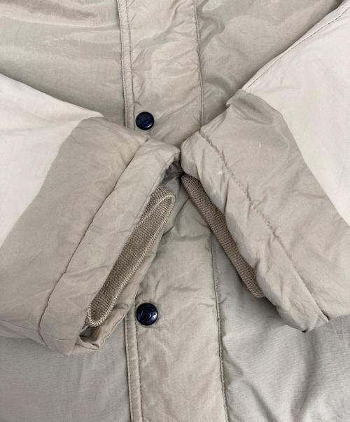 WOOLRICH（ウールリッチ）WOOLRICH (ウールリッチ) 90'sフーディー中綿ジャケット ベージュ サイズ:XXLの古着・服飾アイテム