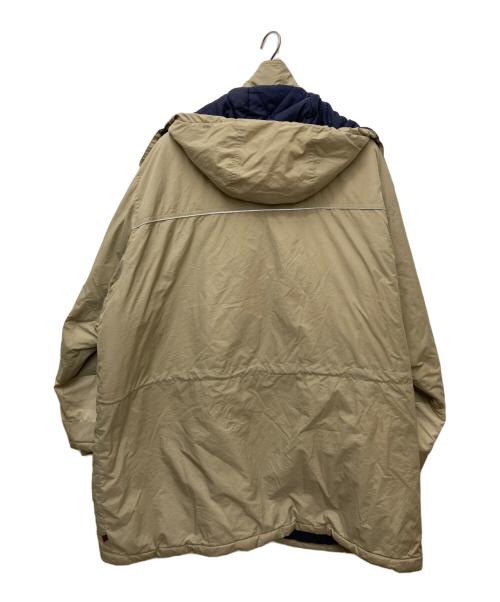 WOOLRICH（ウールリッチ）WOOLRICH (ウールリッチ) 90'sフーディー中綿ジャケット ベージュ サイズ:XXLの古着・服飾アイテム