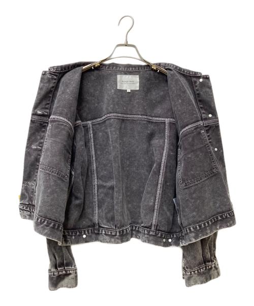 ARPEGE STORY（アルページュストーリー）ARPEGE STORY (アルページュストーリー) オーバースリーブGジャン　13144090 グレー サイズ:2の古着・服飾アイテム