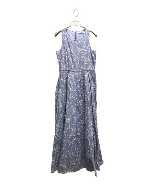 MARIHA（マリハ）MARIHA (マリハ) ノースリーブワンピース ブルー サイズ:36の古着・服飾アイテム