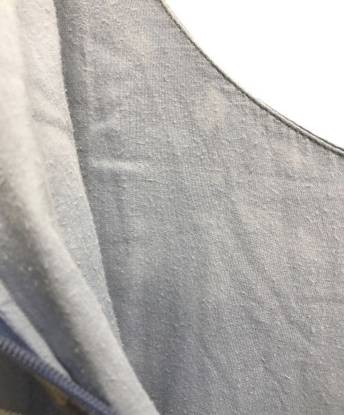 MARIHA（マリハ）MARIHA (マリハ) ノースリーブワンピース ブルー サイズ:36の古着・服飾アイテム