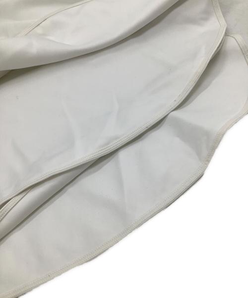 LE PHIL（ル フィル）LE PHIL (ル フィル) 2WAYツイルフレアブラウス ホワイト サイズ:freeの古着・服飾アイテム