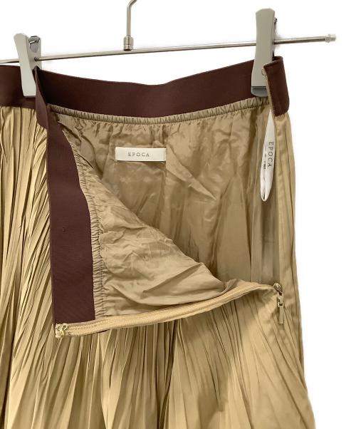 EPOCA（エポカ）EPOCA (エポカ) ギャザーロングスカート ベージュ サイズ:38の古着・服飾アイテム