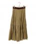 EPOCA (エポカ) ギャザーロングスカート ベージュ サイズ:38：8000円