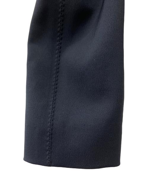 BEIGE（ベイジ）BEIGE (ベイジ) LUIZA ノーカラージャケット ネイビー サイズ:2の古着・服飾アイテム