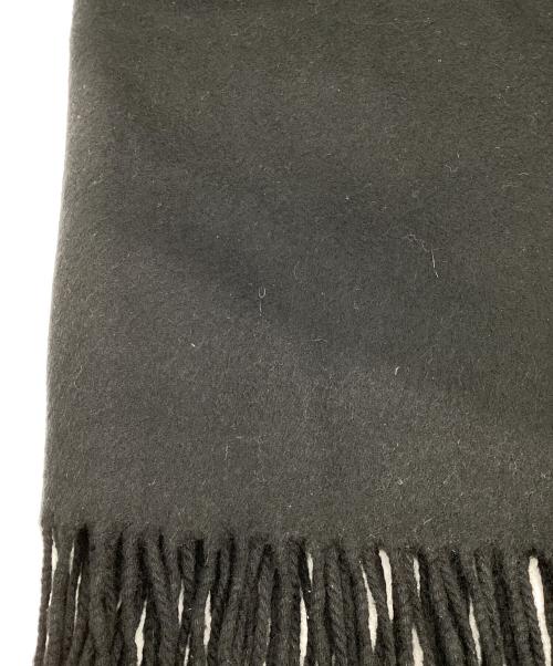 JOHNSTONS OF ELGIN（ジョンストンズオブエルガン）JOHNSTONS OF ELGIN (ジョンストンズオブエルガン) カシミヤ大判ストール ブラックの古着・服飾アイテム