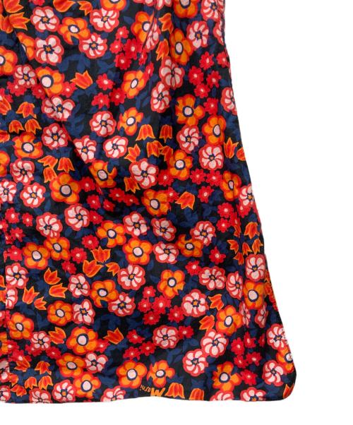 MARNI（マルニ）MARNI (マルニ) フラワープリントノースリーブブラウス レッド サイズ:40の古着・服飾アイテム