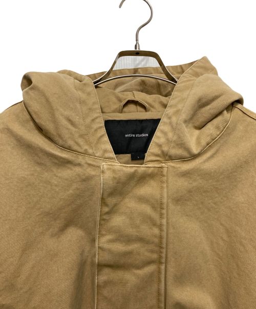 entire studios（エンタイアスタジオ）entire studios (エンタイアスタジオ) W2 BOMBER DUST　W2ボンバーダスト ベージュ サイズ:ｌの古着・服飾アイテム