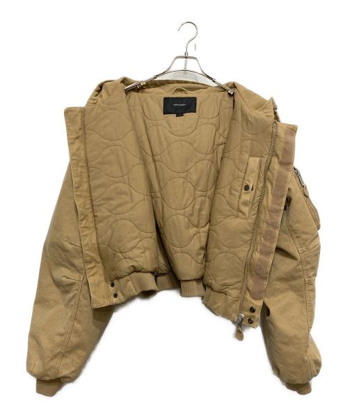 entire studios（エンタイアスタジオ）entire studios (エンタイアスタジオ) W2 BOMBER DUST　W2ボンバーダスト ベージュ サイズ:ｌの古着・服飾アイテム